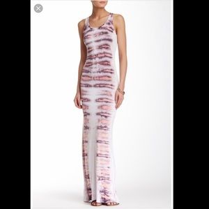 Go Couture Maxi Tie Dye Racerback Dress